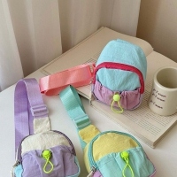 儿童多巴胺包包，马卡龙胸包，可爱运动风胸包，儿童卡通动漫双肩包，摆摊卖包包赚...